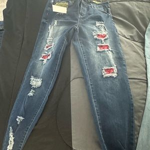 New Women size 13 jeans 2- pair